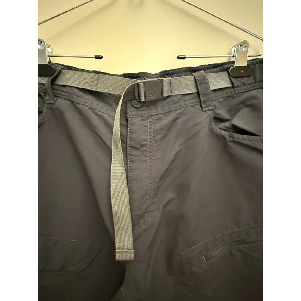 The North Face Paramount Convertible Hiking Pants Mens XL Gray Zip Off Cargo